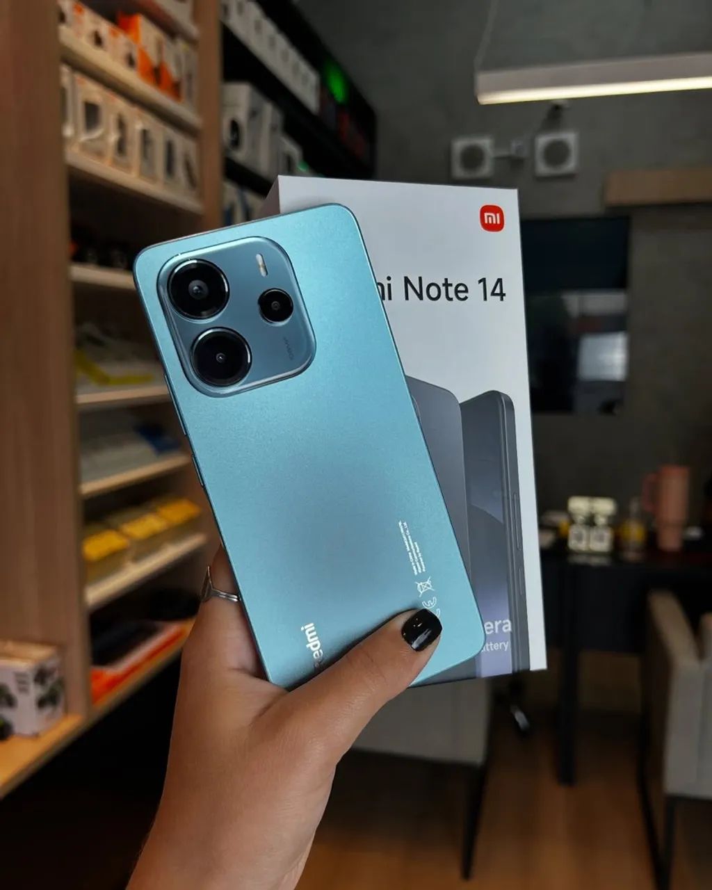 Redmi Note 14 256GB + 8GB RAM - Câmera de 108MP