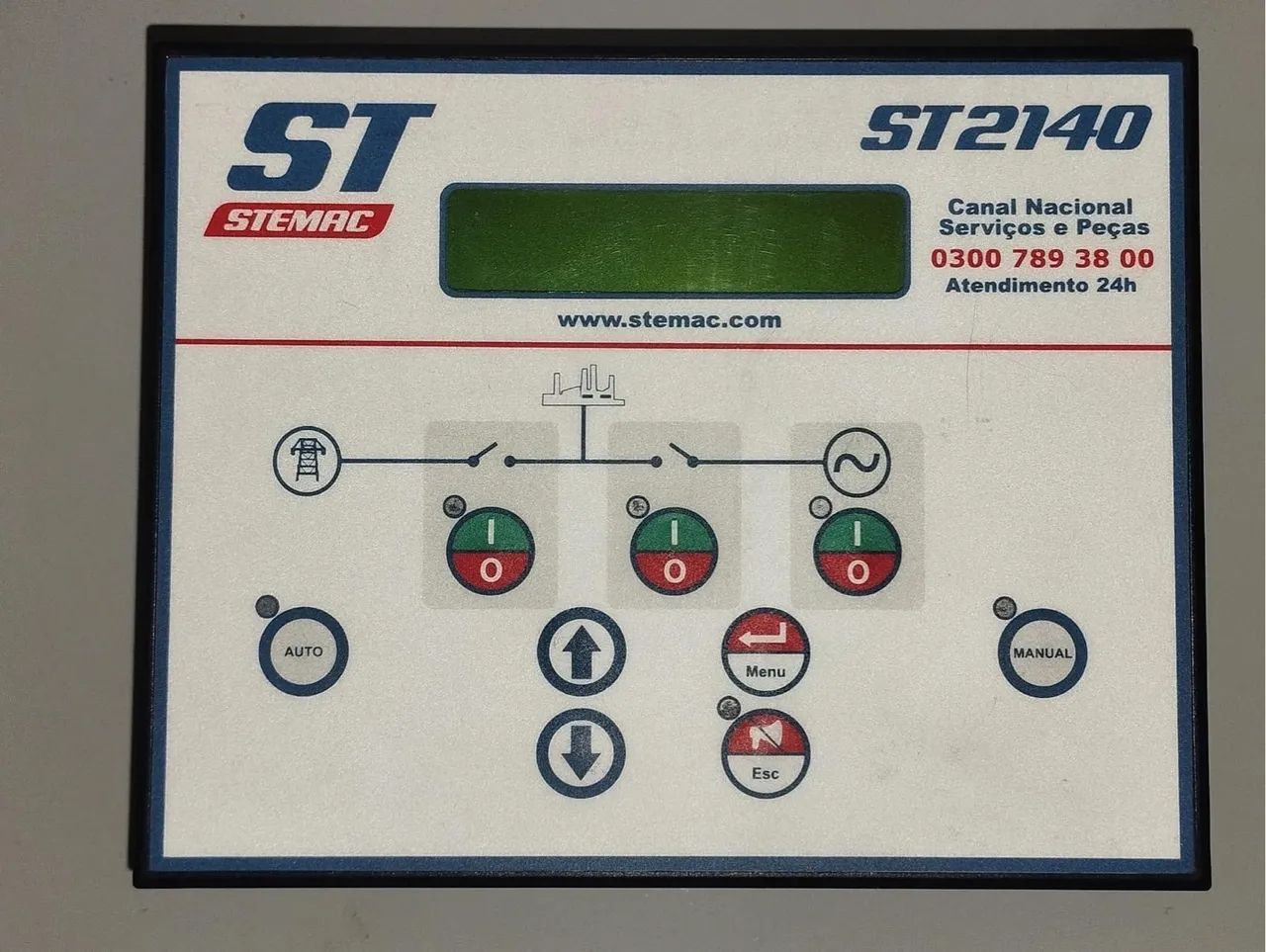 Módulo Controlador ST-2140 stemac e Lovato RGK-60