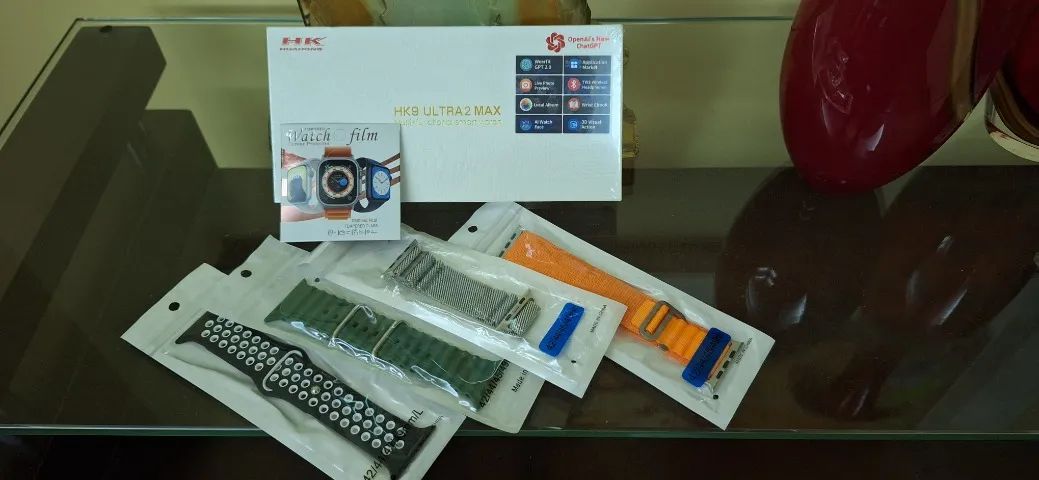 Smartwatch HK9 Ultra 2 Max Novo Lacrado - Foto 2