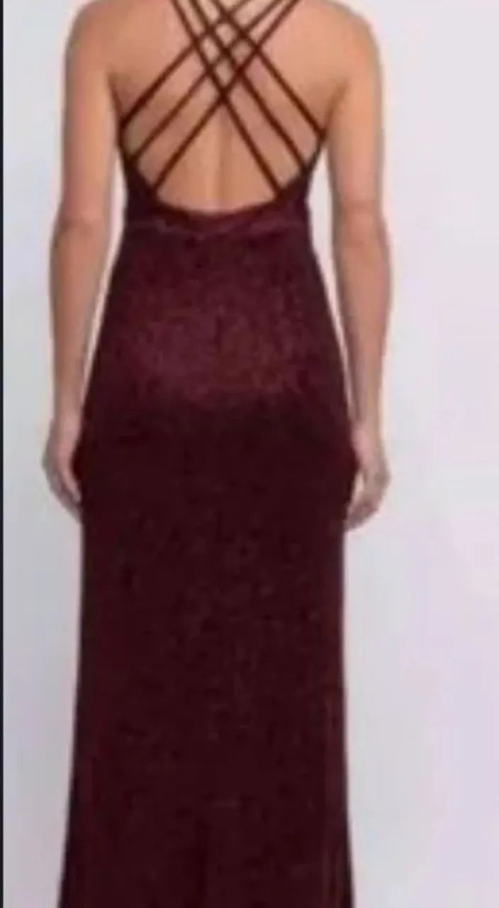 VESTIDO RÉVEILLON LUREX BRILHO - Foto 2