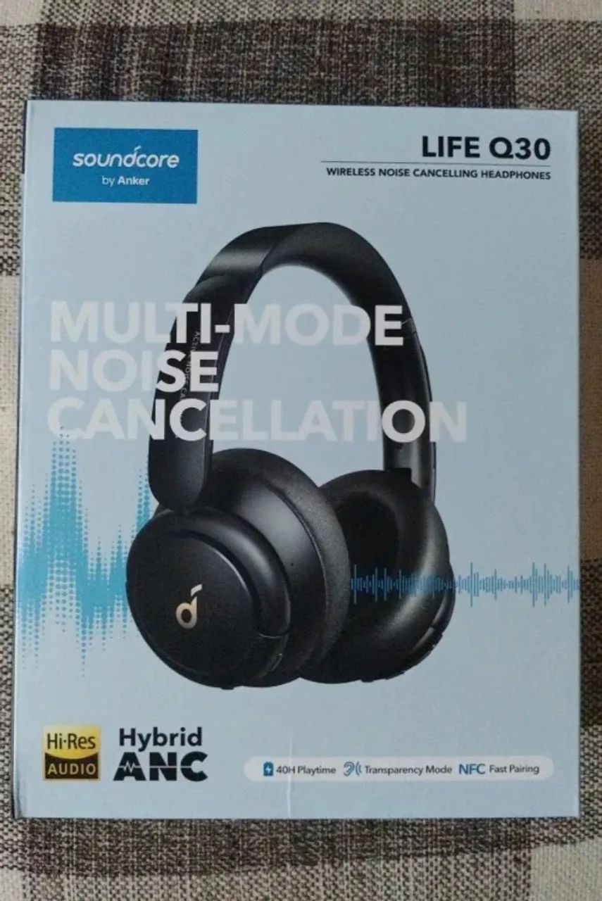 Anker Soundcore Life Q30 ANC Bluetooth Original Novo Lacrado