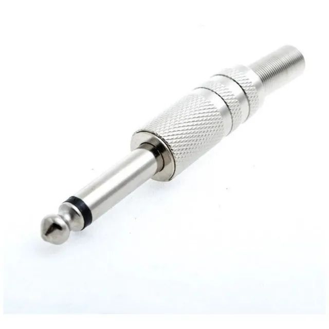 Conector P10 Mono Com Mola Unidade