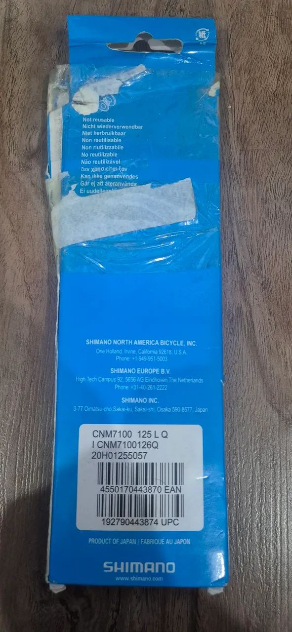 Corrente Shimano CN-M7100 12s 126 Elos Siltec - Foto 4