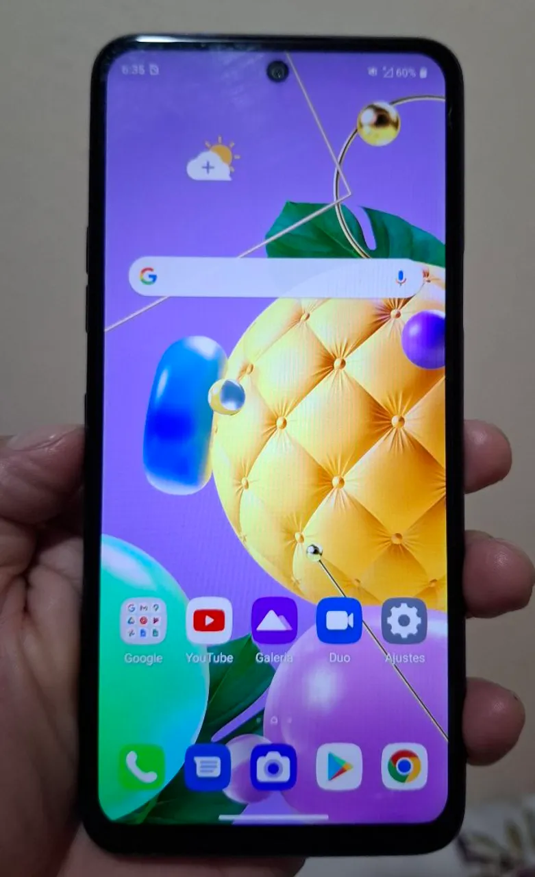 K62, 4 g de RAM, 64 g de memória.
