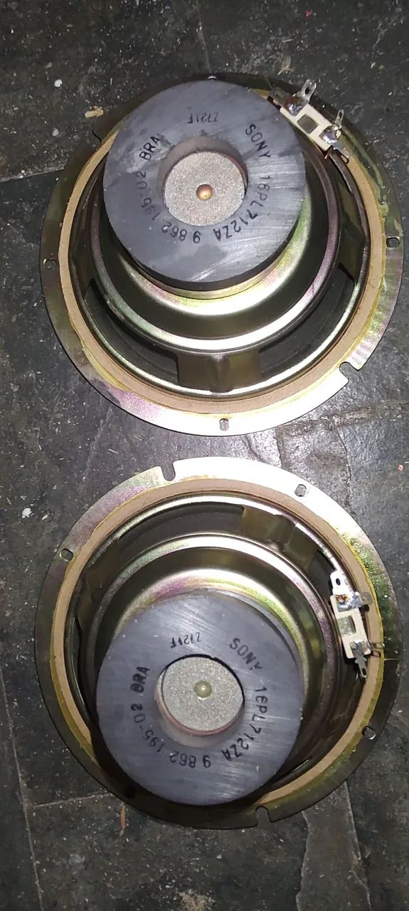 Auto falantes originais Sony 6 polegadas 6-ohms funcionando perfeitamente  - Foto 2