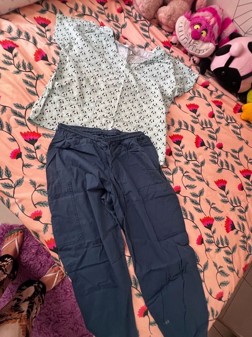 Pijama cirúrgico (scrub) tamanho P 