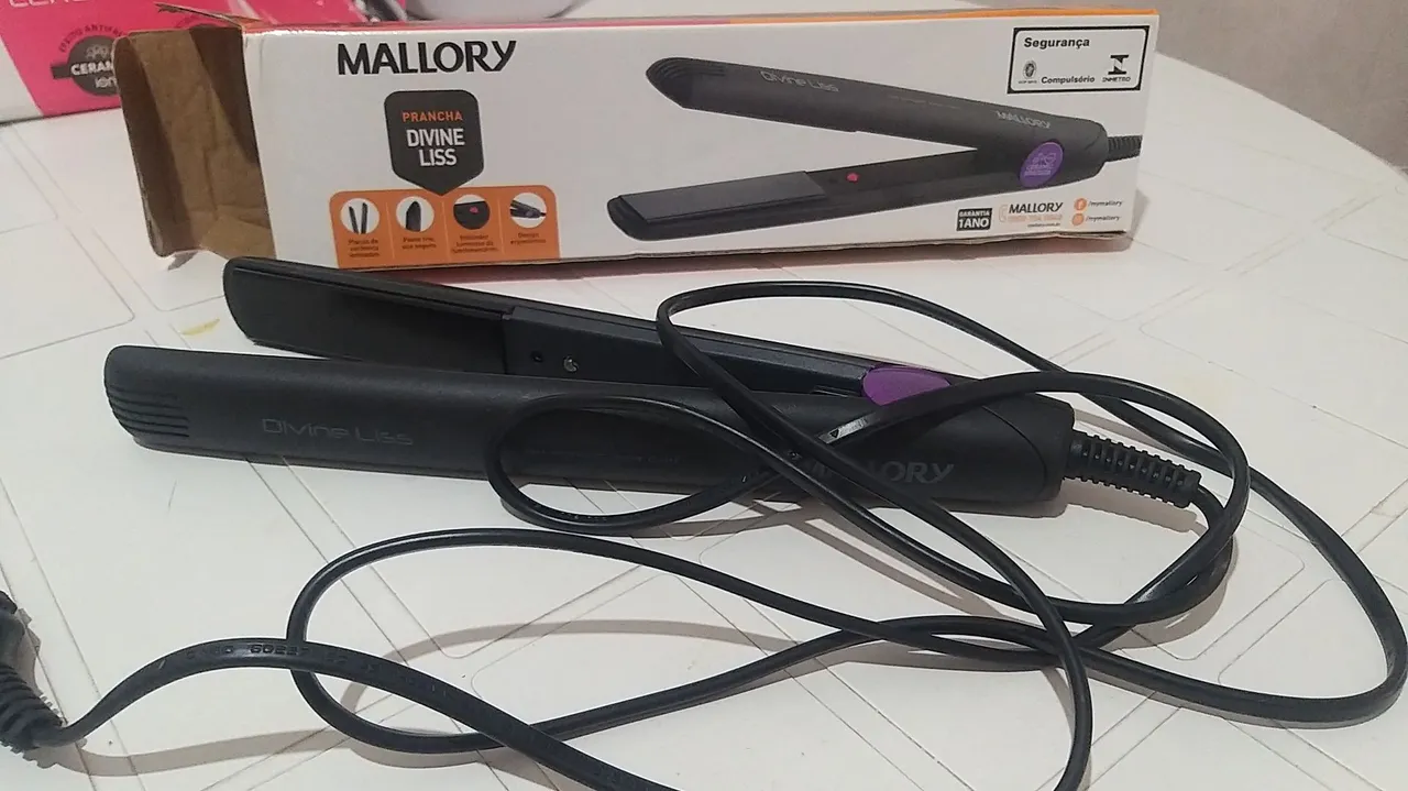 Prancha de cabelo Mallory Divine Liss