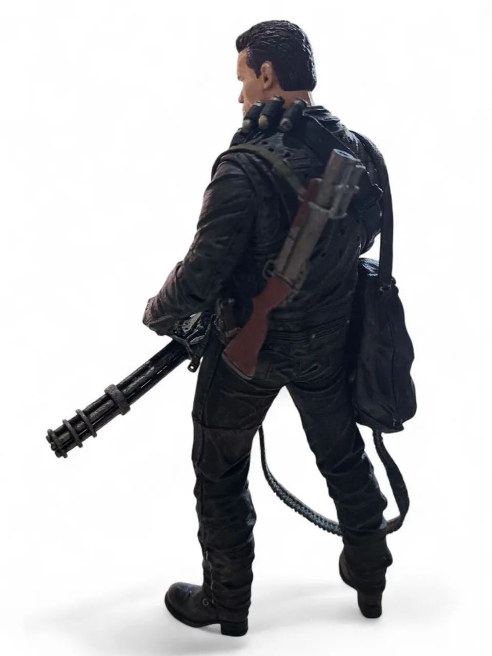 Action Figure Terminator T-800 com Minigun Neca original  - Foto 3