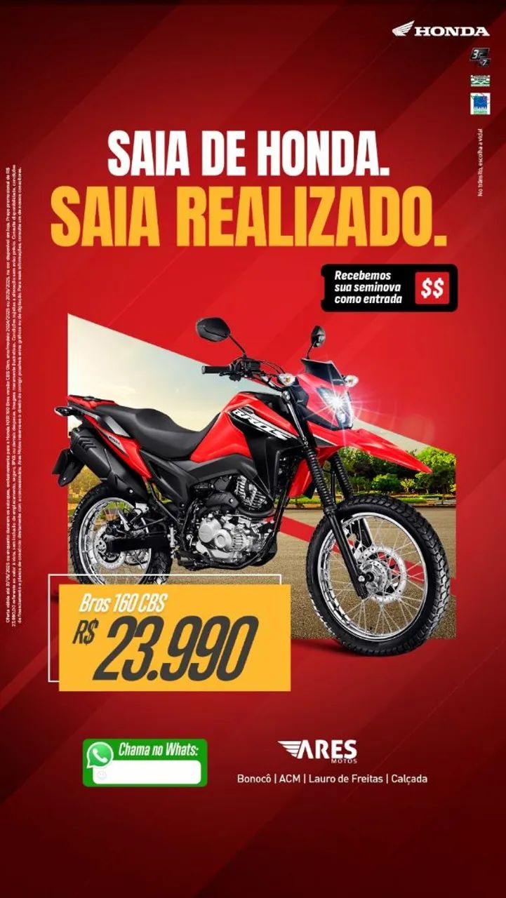 Motos novas avista, consórcio ou financiamento  - Foto 2