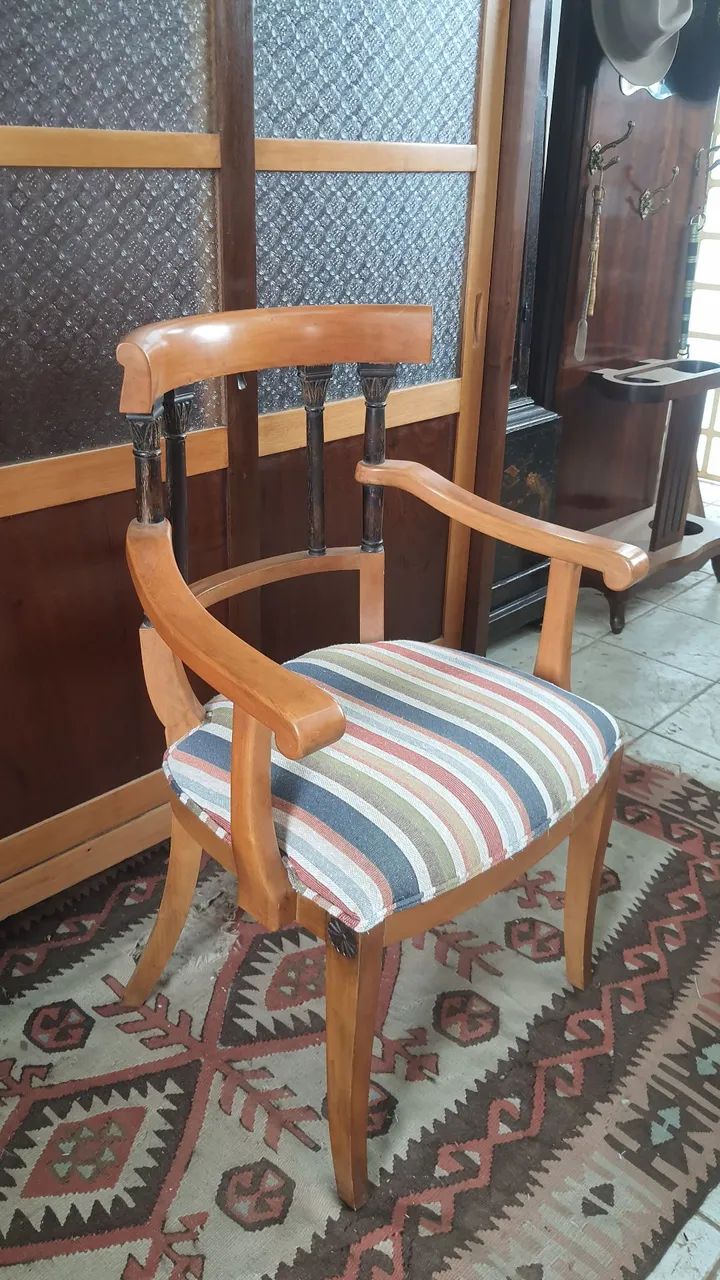  Cadeira Biedermeier (par)  - Foto 2