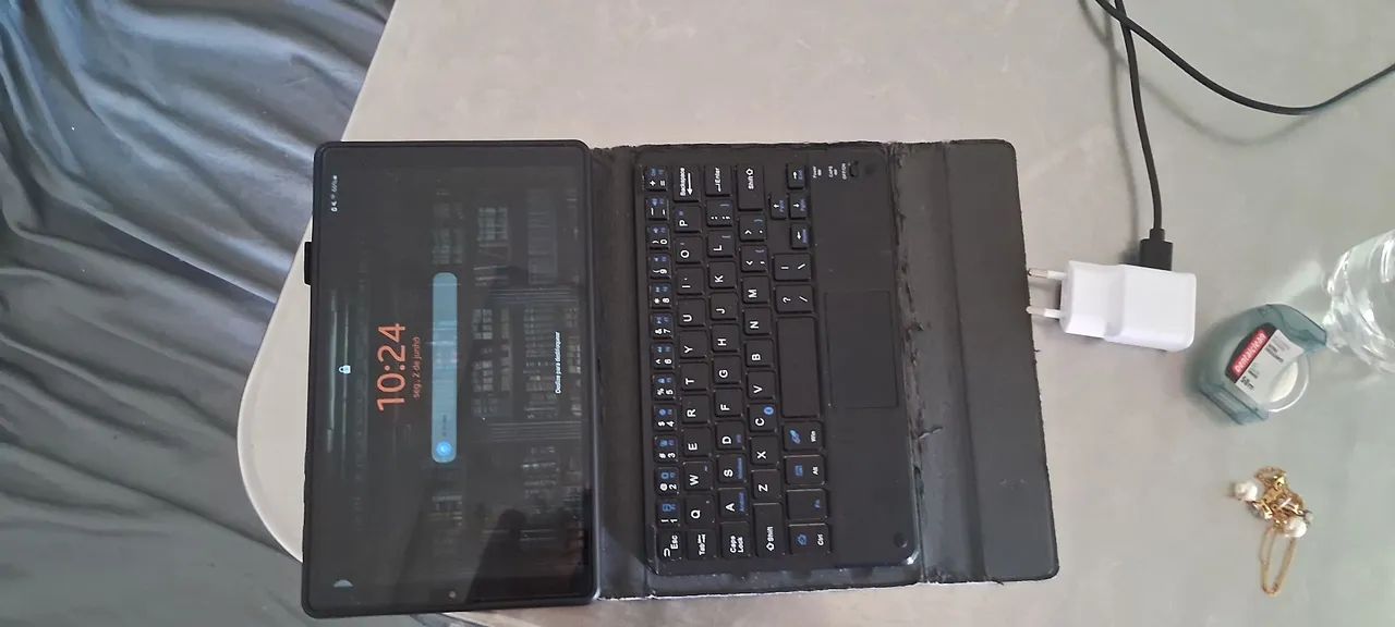 Tablet A7 Lite 32Gb com teclado Bluetooth