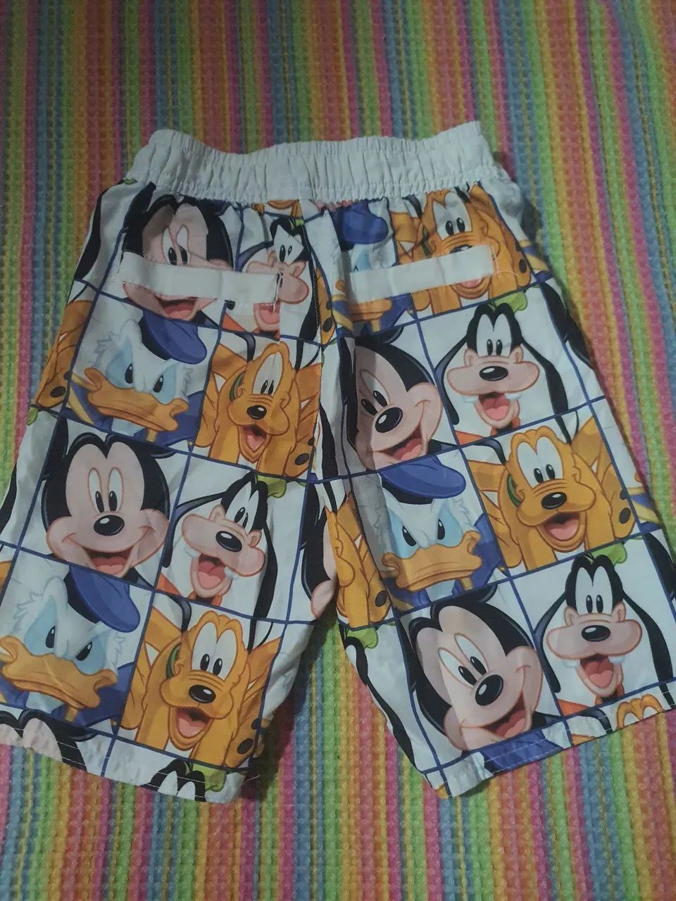 Short Infantil Praia Disney - Mickey, Pateta, Pluto e Pato Donald T : 3 /4 anos - Foto 2