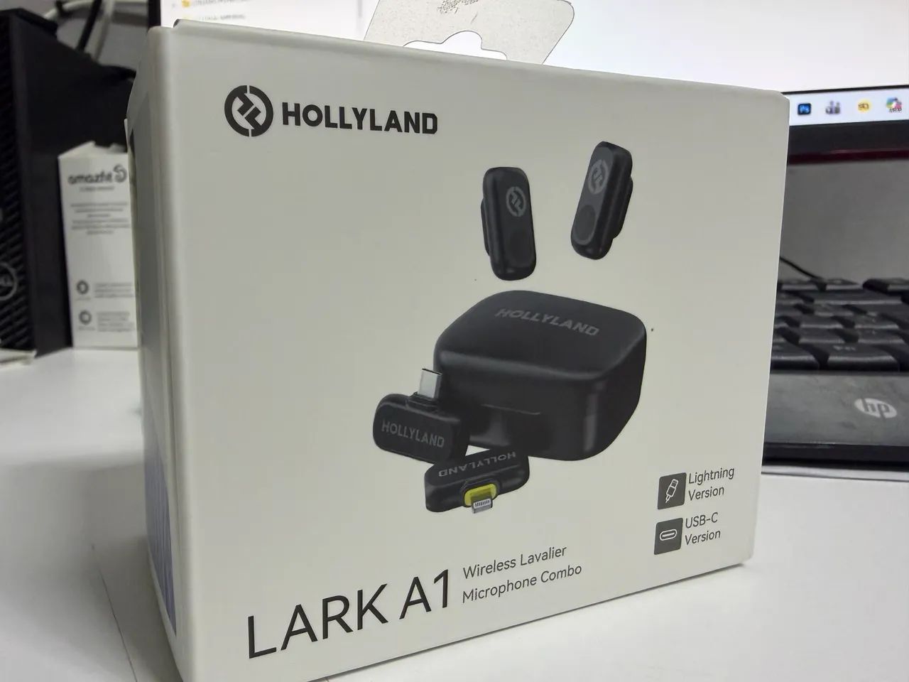 Microfone lapela LARK A1 COMBO64312827711745121