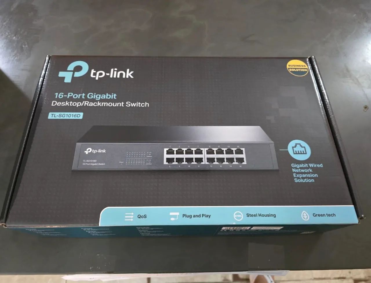 Switch 16 Portas TP-Link Gigabit