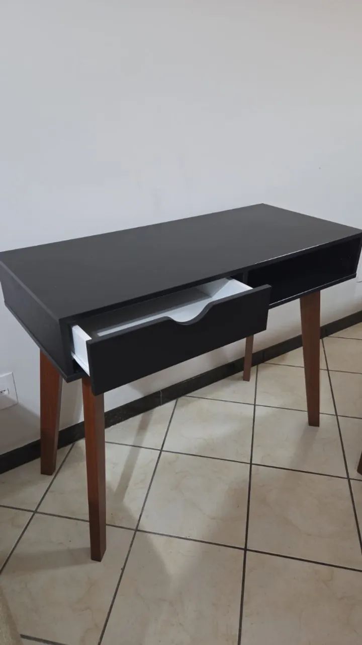 Escrivaninha Lin Preto Tok Stok - Foto 2