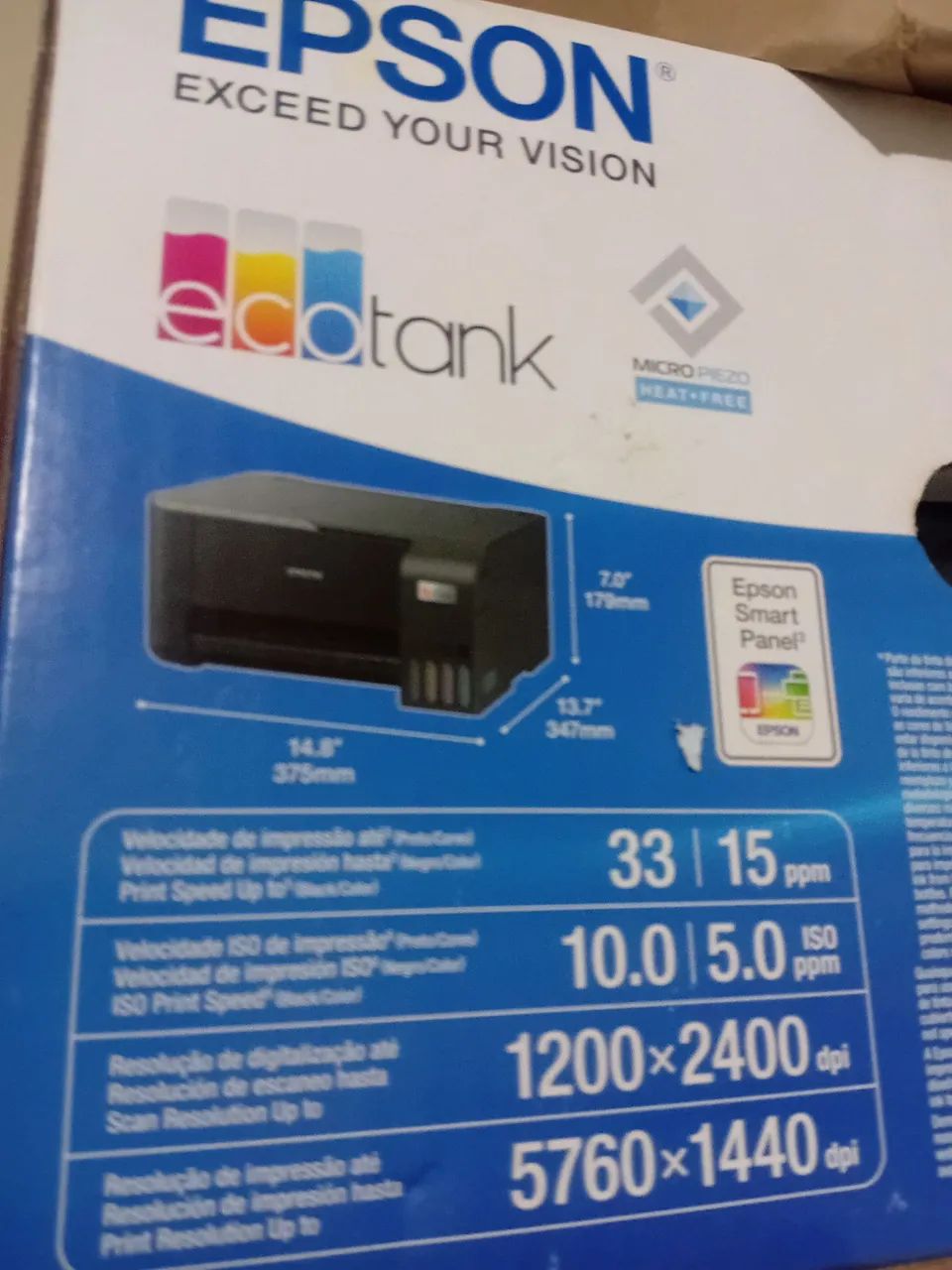 Impressora Epson com Smart Panel - Impecável! - Foto 2