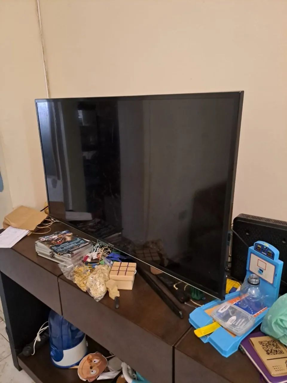 TV Samsung UN40MU6100G - sucata completa