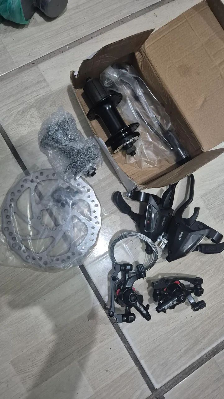 Kit freio a disco bike - Foto 2