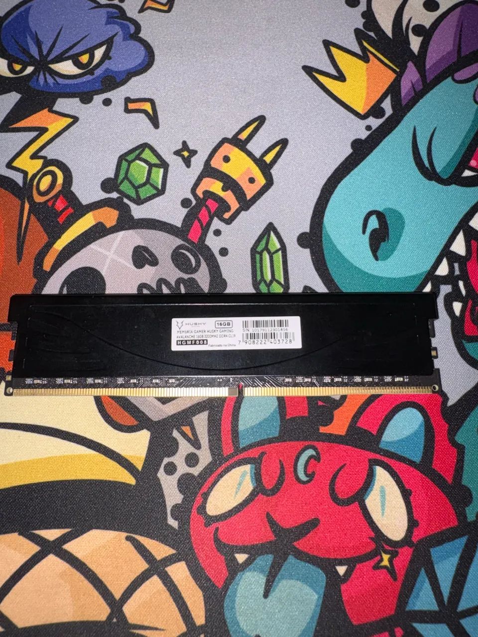 Memória ram HUSKY GAMING!