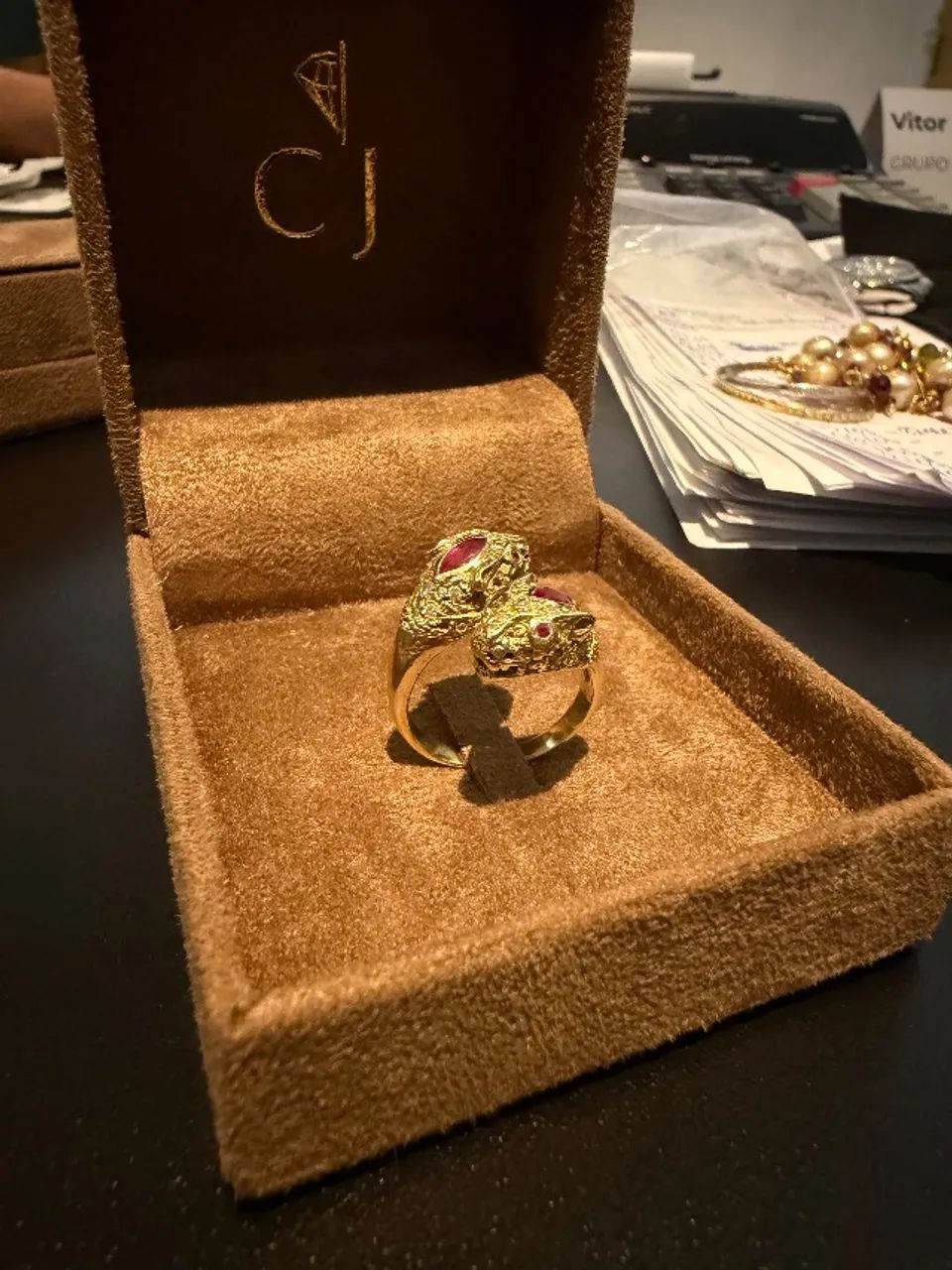 Anel de ouro - Foto 2