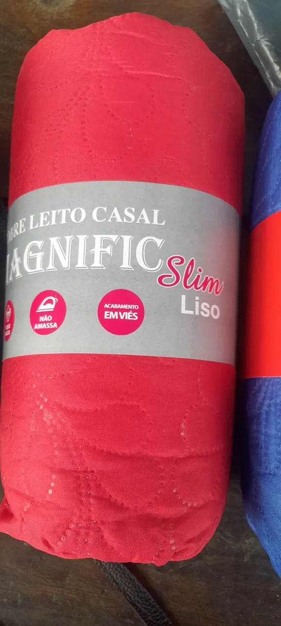 Jogo de Cama Casal Magnific Slim Liso - Novo