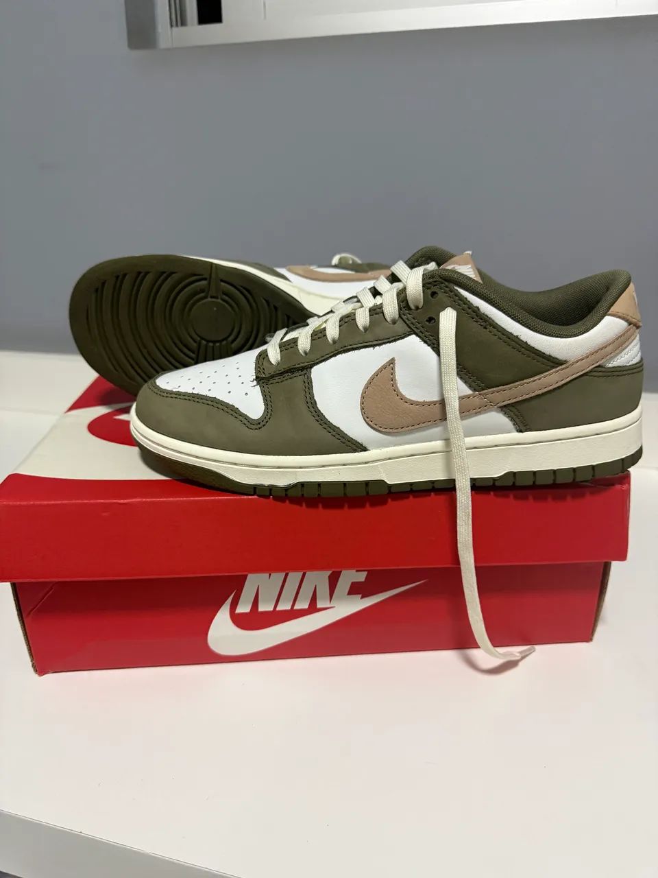 Nike Dunk Low Retro Olive Hemp - número 41  - Foto 5