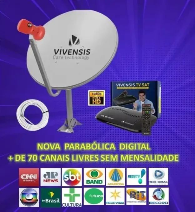 nova parabólica digital Hd - Foto 4