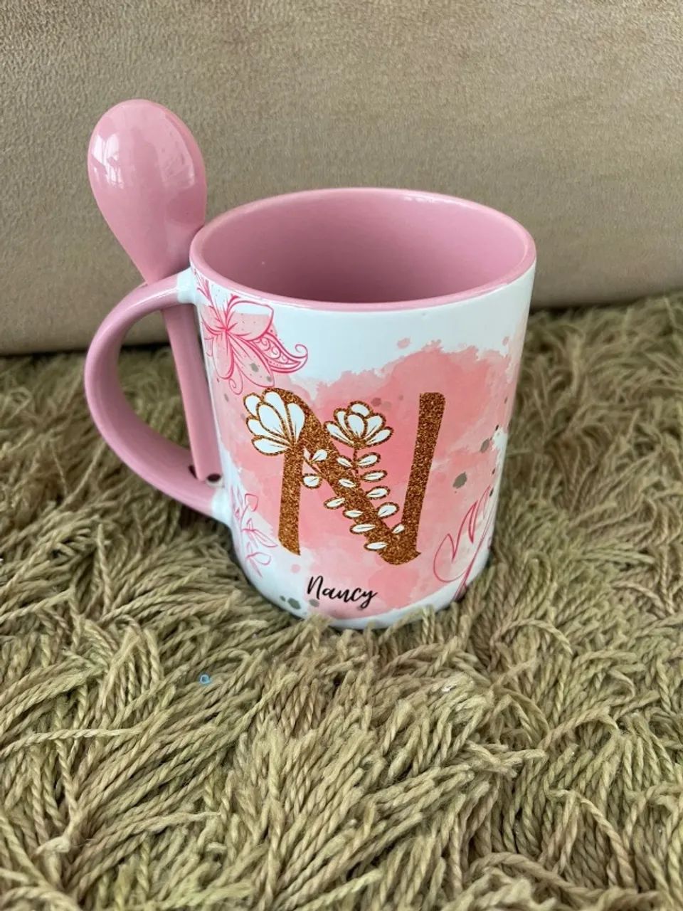 Caneca Personalizada com Colher