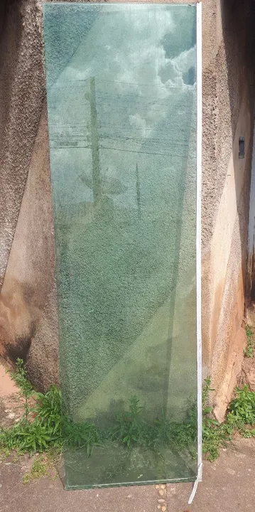 Vidraça para portas pouco usada