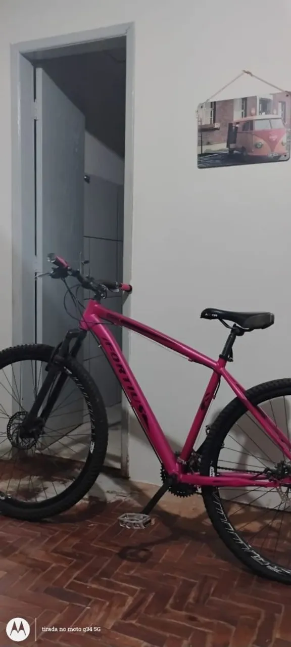 Bicicleta Aro 29 Rosa Forttus