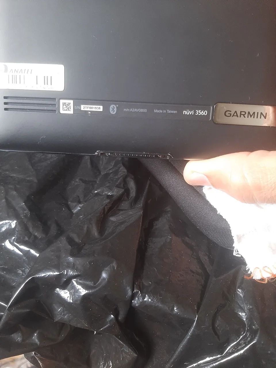 GPS GARMIN SATÉLITE, MODELO 3560 EM AÇO TELA 5" - Foto 6
