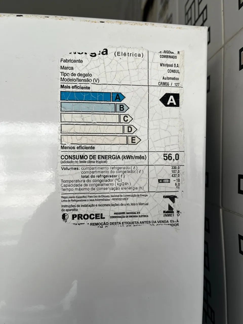 Refrigerador Cônsul duplex frost free 437 litros 110V - Foto 2