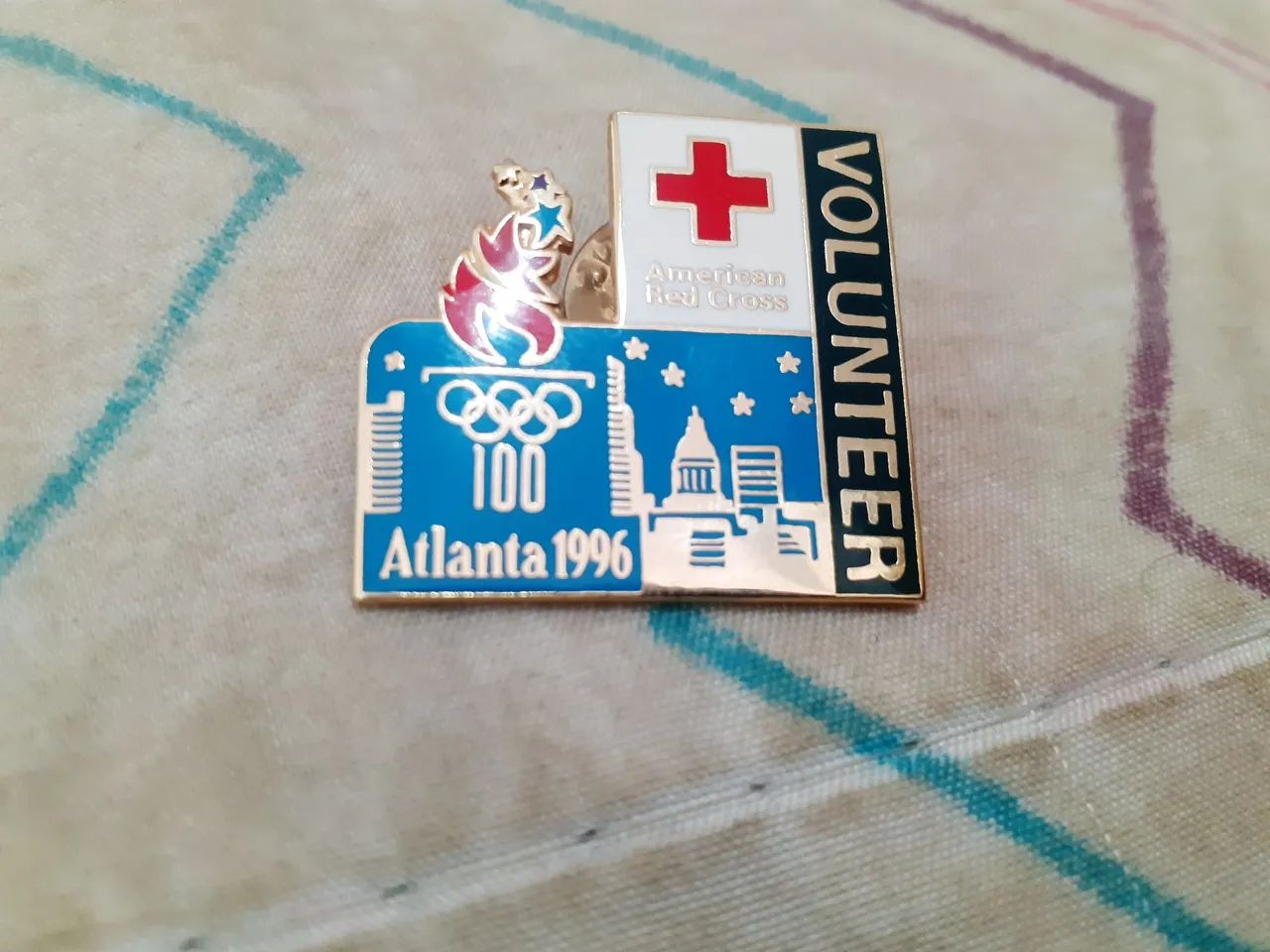 Pin American Red Cross - Atlanta 1996