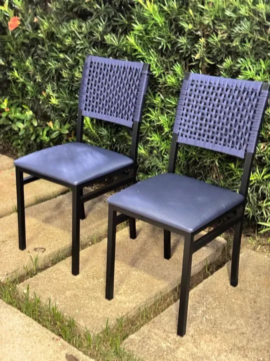 Conjunto mesa e 8 cadeiras externa brisa náutica - Solare móveis  - Foto 3