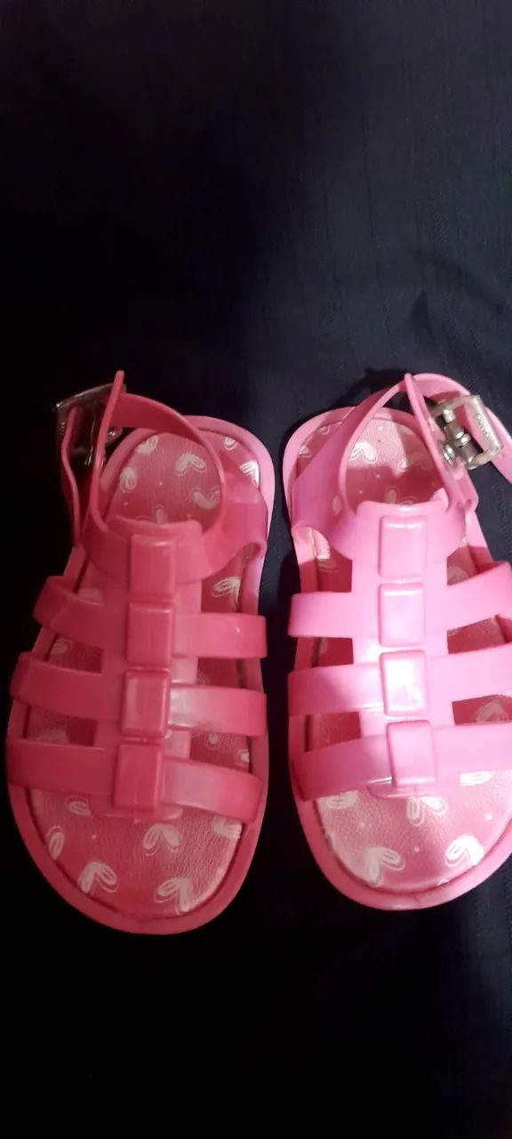 Sandália pimpolho rosa 