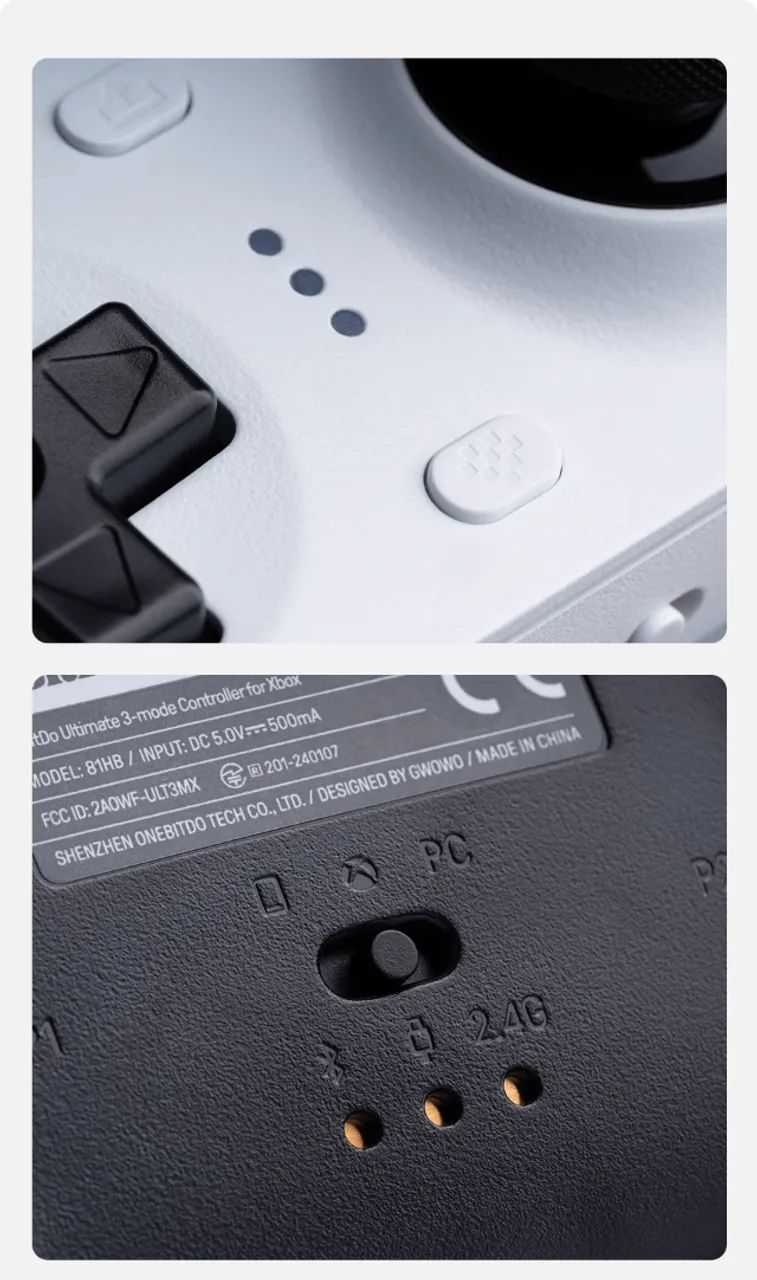 Controle 8BitDo Ultimate 3?Mode para Xbox/One/Series S/X, PC c/1 Mês de Game Pass Ultimate - Foto 5