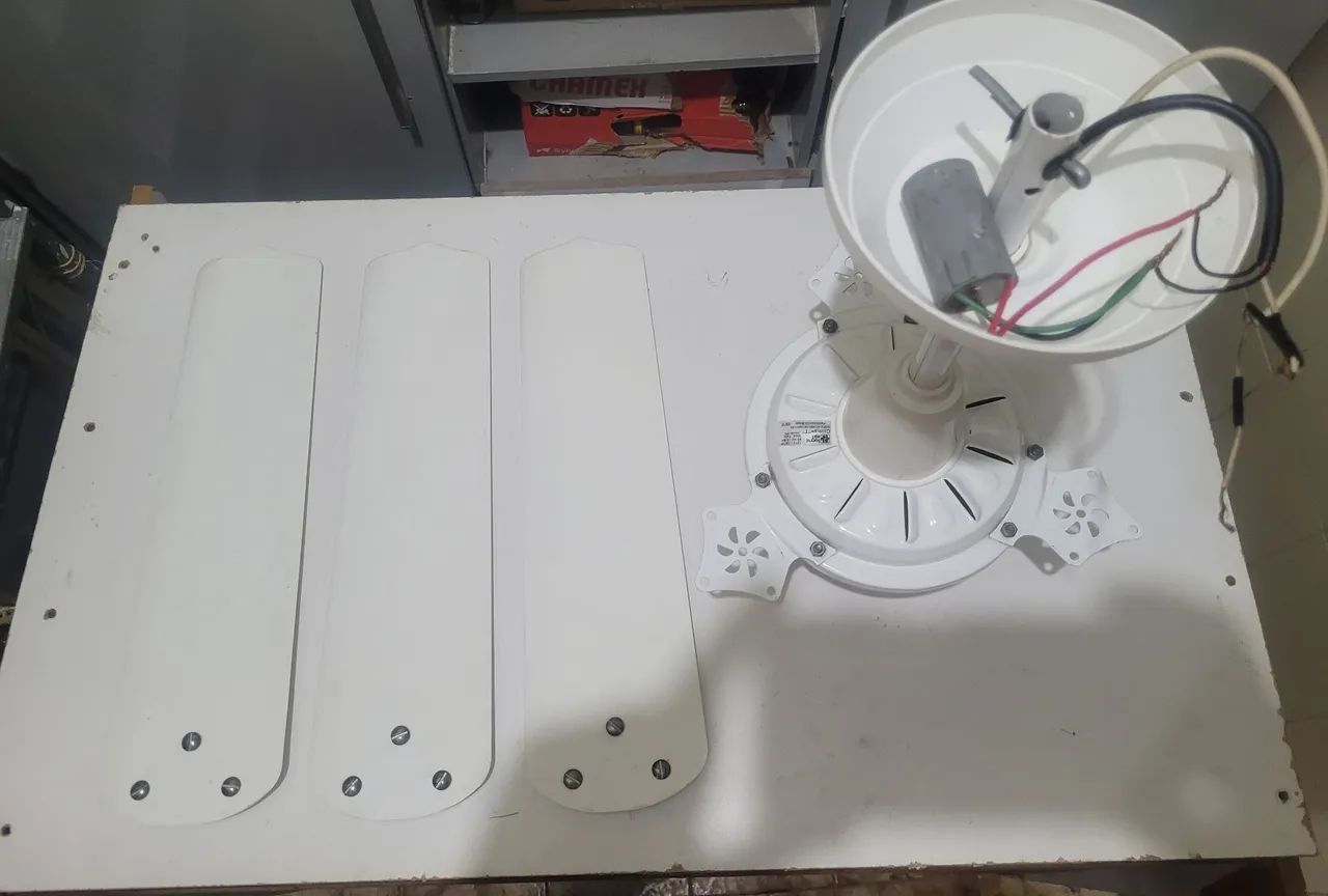 Ventilado de teto Loren Sid clima T com 3 pás