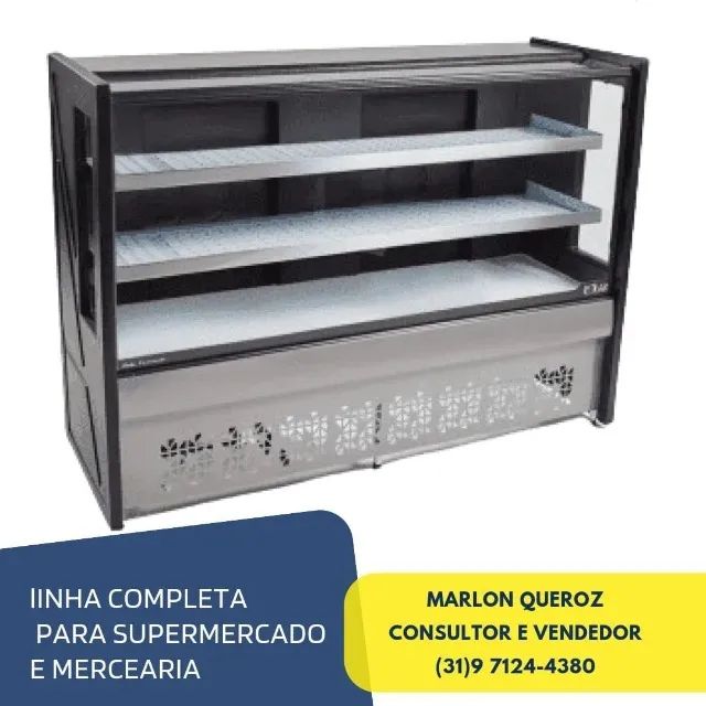Balcão Refrigerado 1,75M 2 Placas Polar
