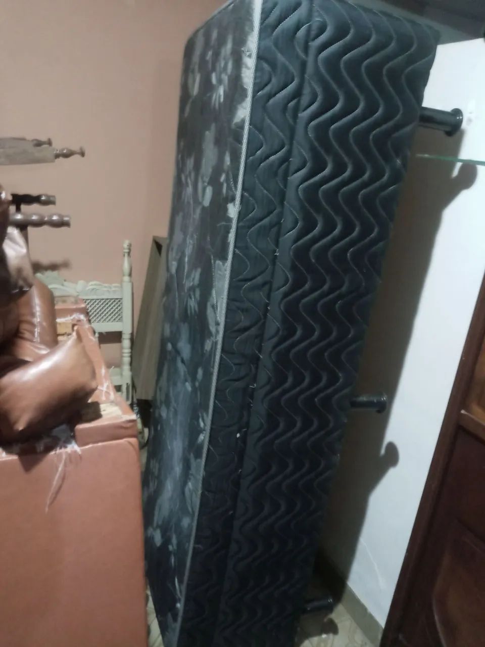 Cama box solteiro usada - Foto 3