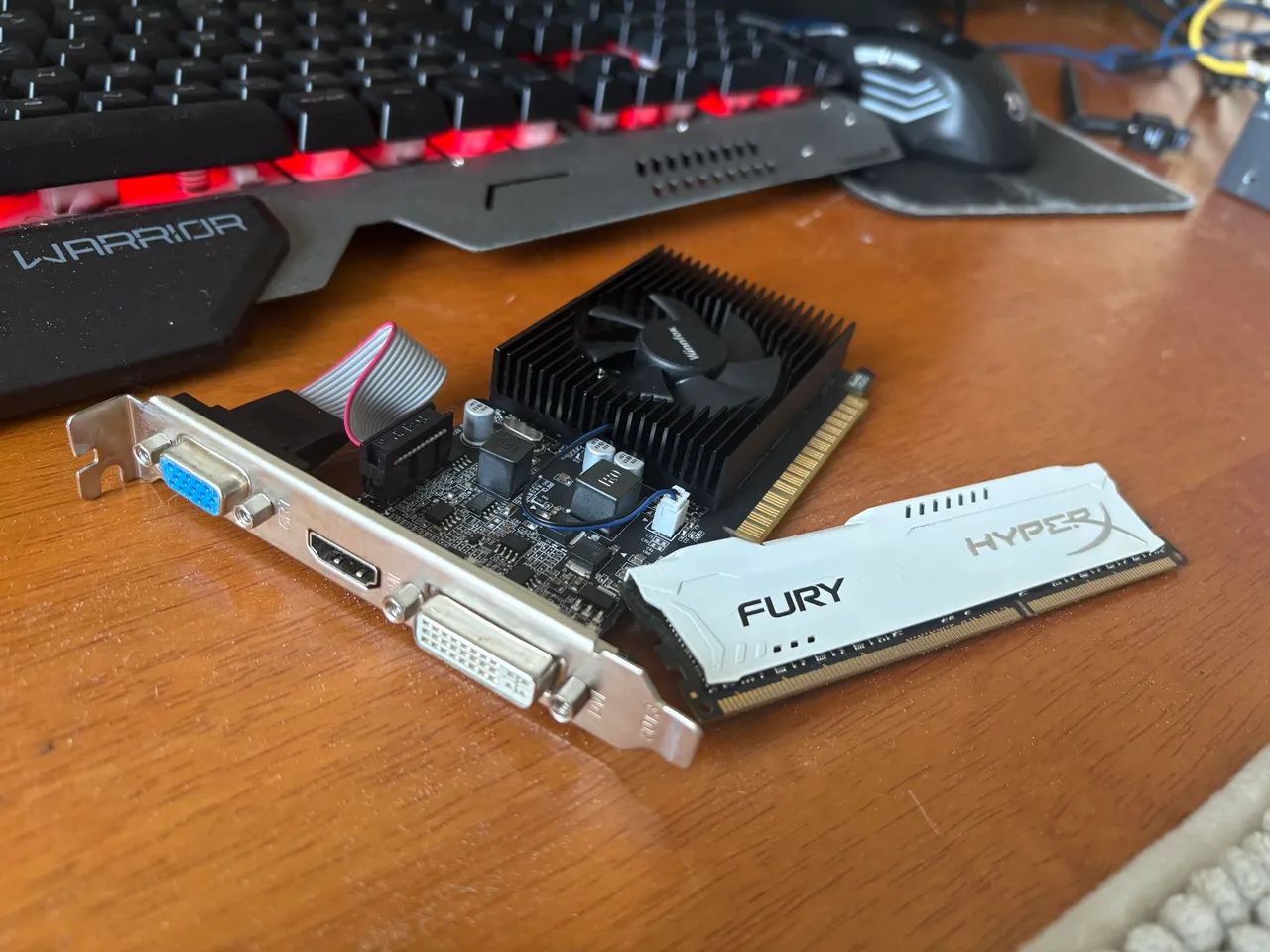 PC Gamer Core i7 + 8GB Kingston HyperX + Placa NVIDIA + Mouse LED - Windows11PRO