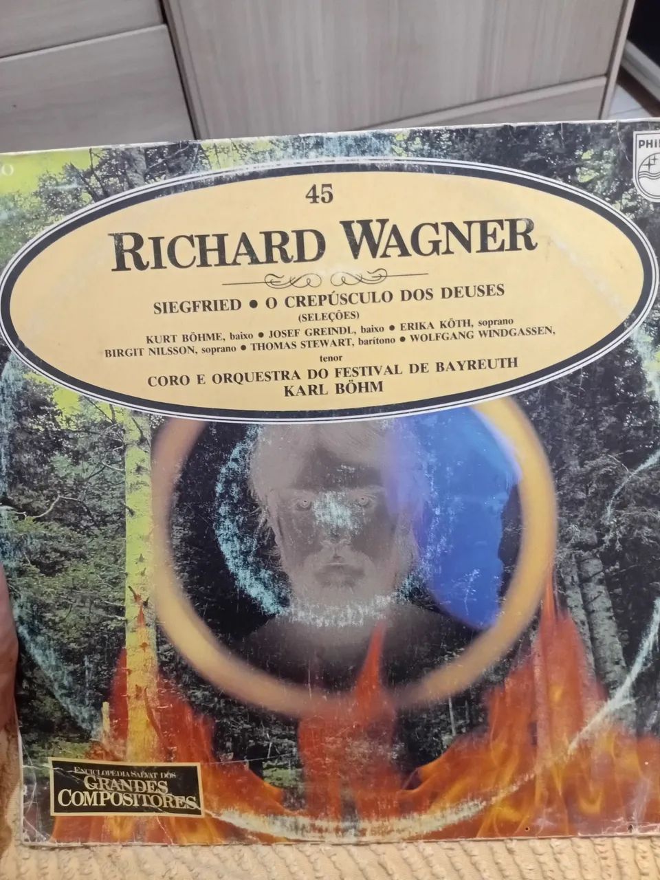Richard Wagner siegfried o crepúsculo dos deuses  disco de vinil 