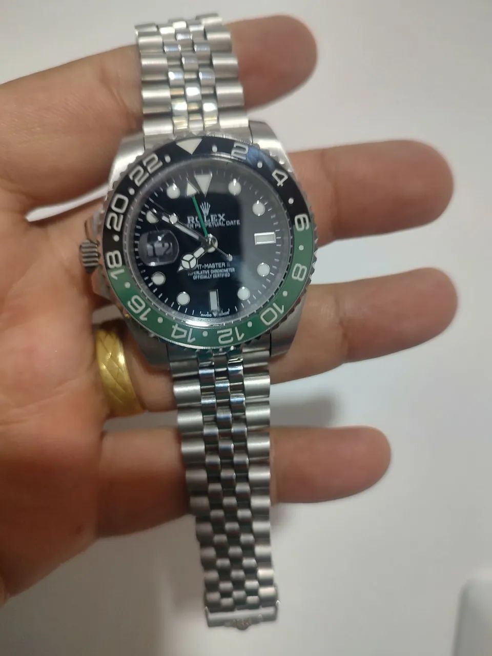 Relógio Rolex edição Sprite 