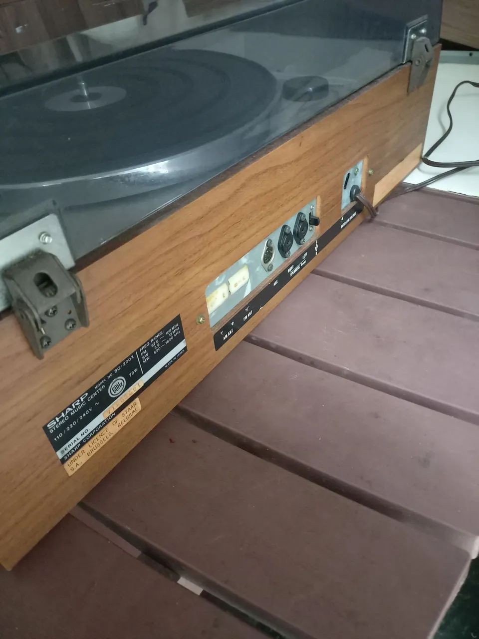 Som Sharp vintage - Foto 3