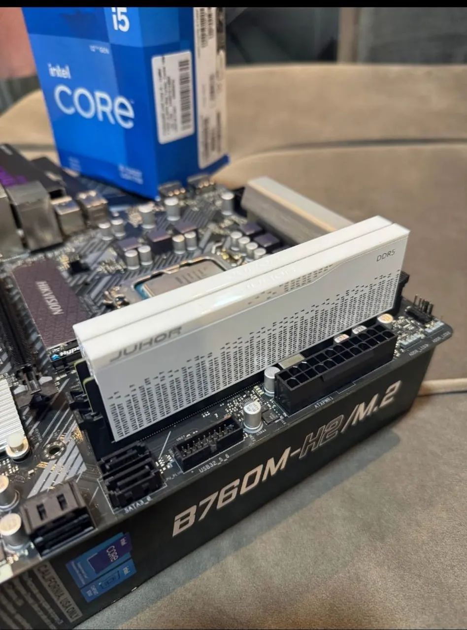 Memória 1X16GB DDR5 5600MHZ JUHOR APENAS RETIRADA  - Foto 2