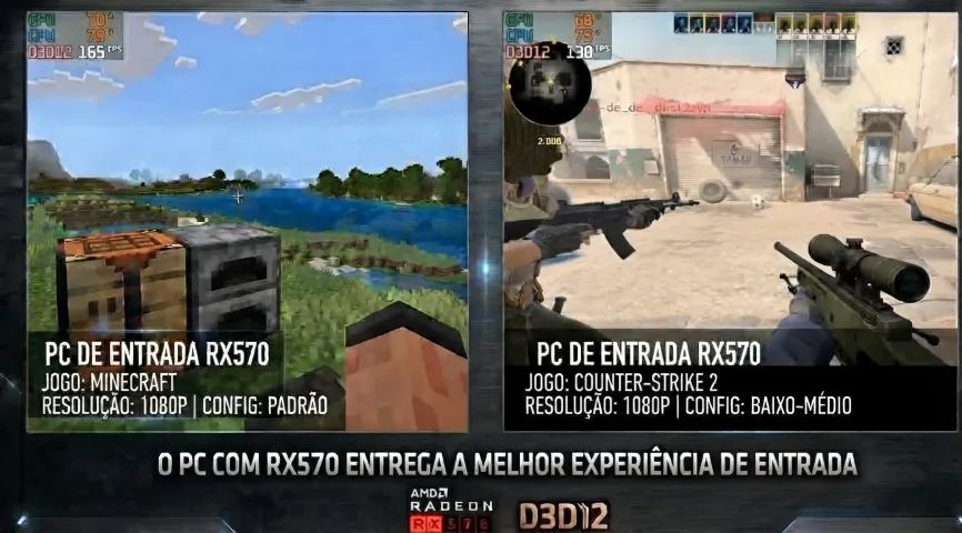 Computador Gamer Rx570 4gb - Foto 4