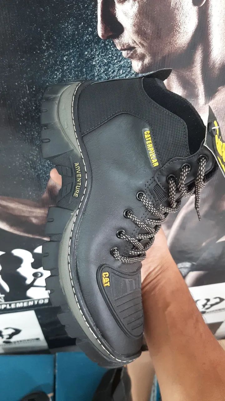 Botas caterpillar Costurada e coladas  - Foto 2