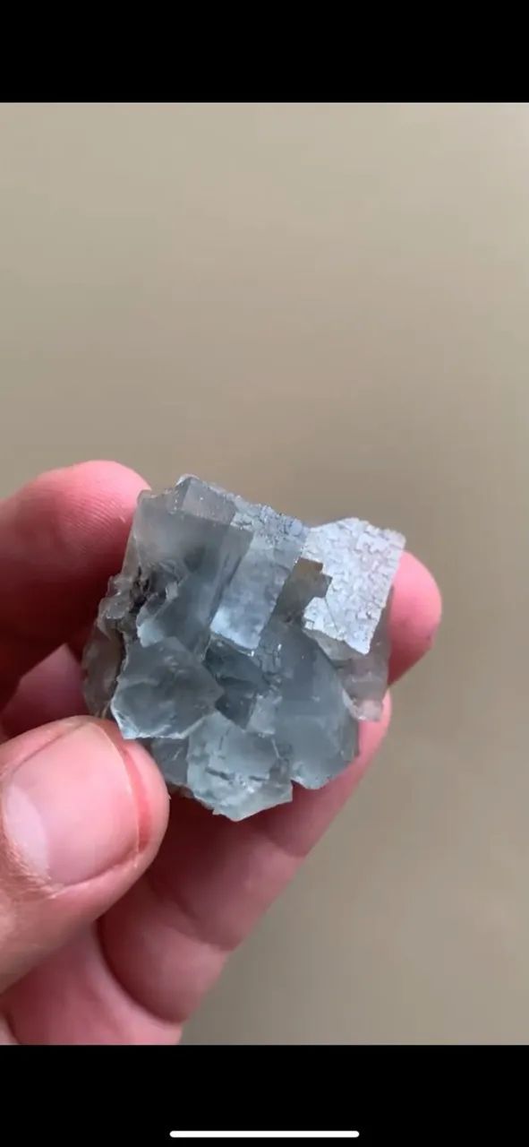Amostra Fluorita Cúbica Azul - Foto 2
