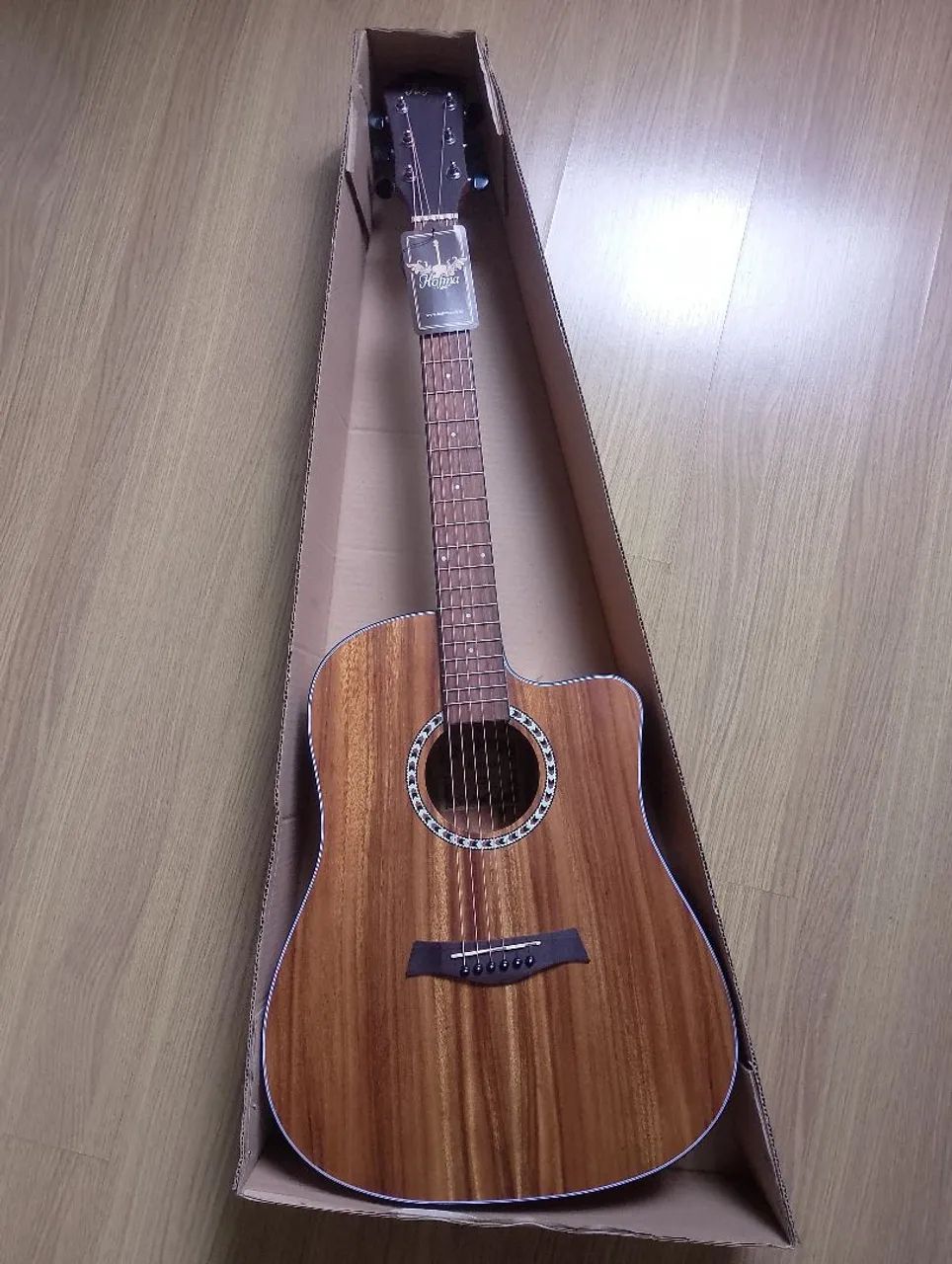 Violão Elétrico Hofma280 Natural 