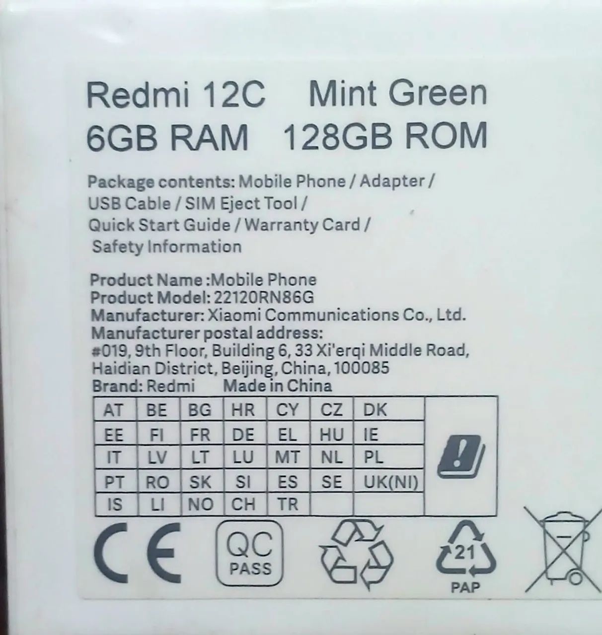 Readmi 12c  128g  - Foto 4