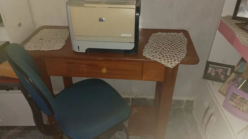 impressora,cadeira e mesa - Foto 5